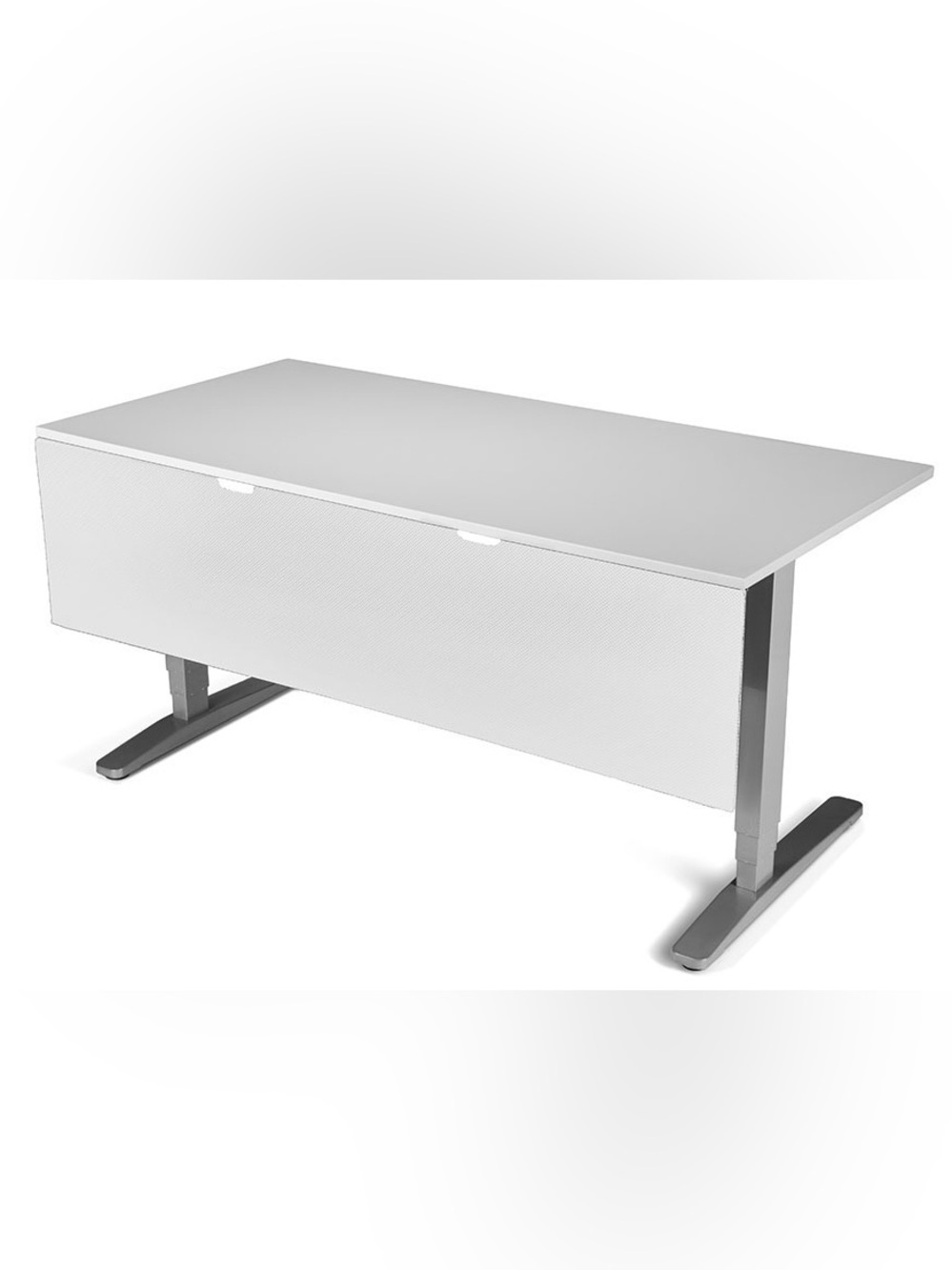 UPLIFT Desk 29" Modesty Panel with Wire Management (White)
